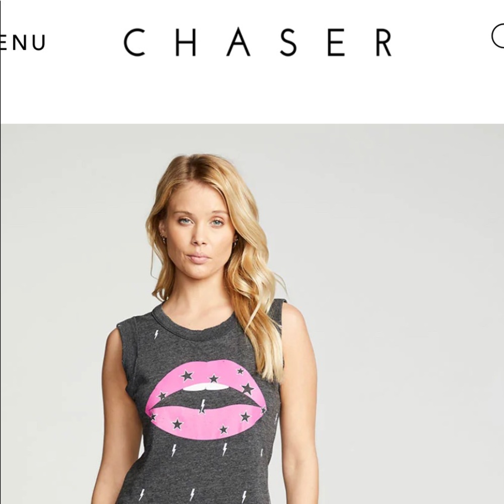 BRAND NEW-never worn CHASER cotton dress size Small *non smoking house